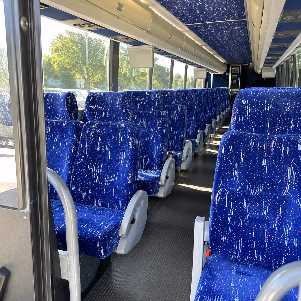 san marcos charter bus services interior