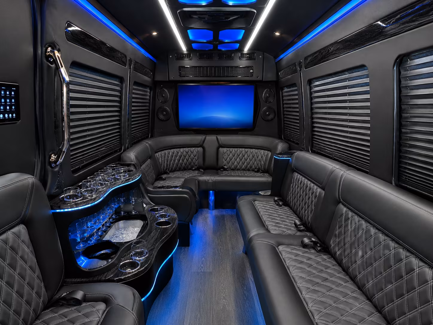san marcos concert transportation onboard seating