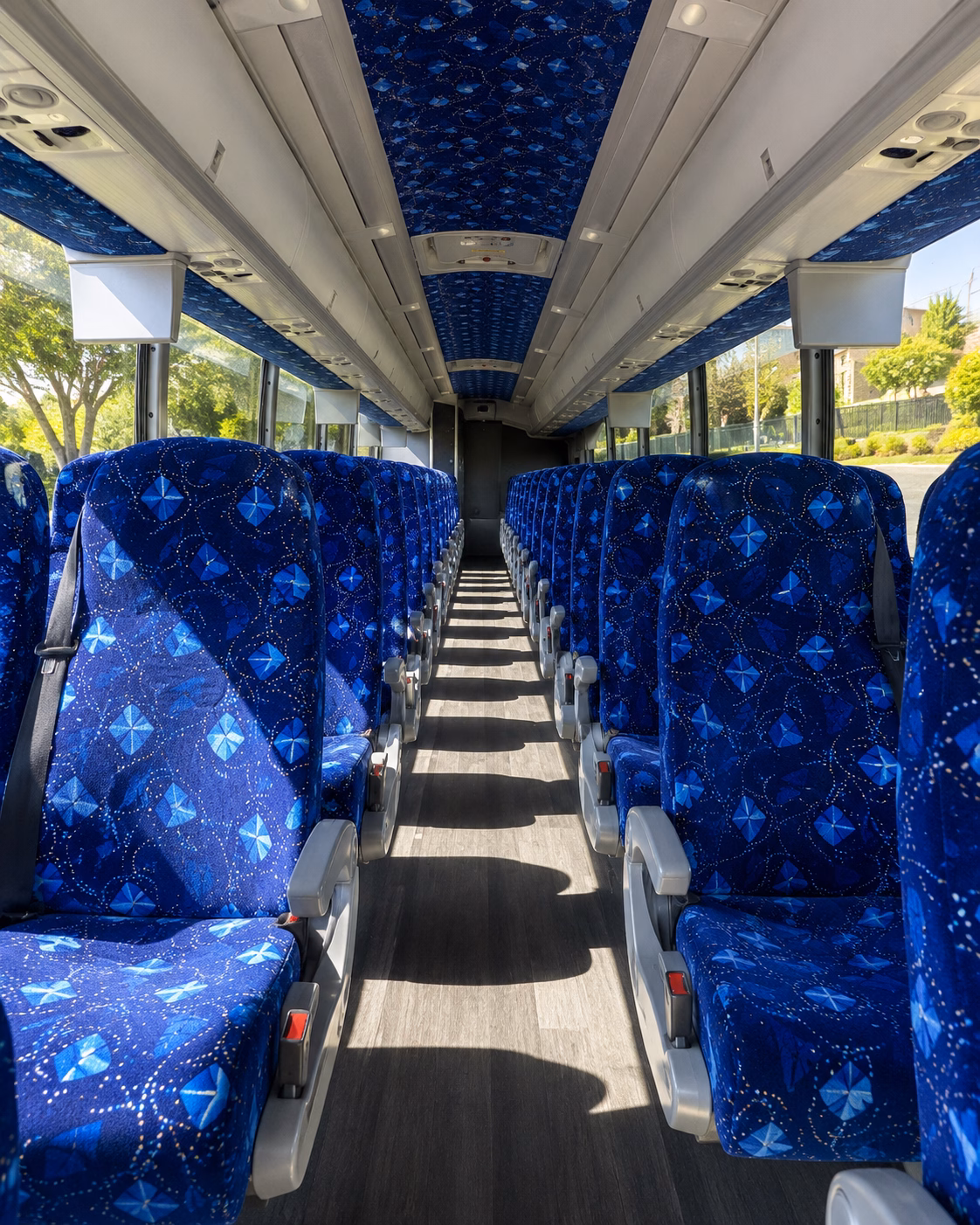 san marcos corporate event transportation onboard seating